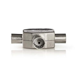 Nedis CSBW40950WT changeur de genre de câble 2 x Coax Male Coax Female Blanc
