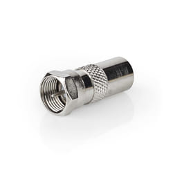 Nedis Antenna Adapter connecteur coaxial F/IEC 1 pièce(s) 75 Ohm