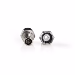 Nedis F-Connector Set, Type F, Type F, Type F, Mâle, Mâle, 5,5 mm