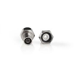 Nedis F-Connector Set connecteur coaxial Type F 2 pièce(s) 75 Ohm