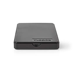 Nedis HDDE25100BK Boîtier de disques de stockage Noir