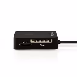 Nedis CRDRU2300BK lecteur de carte mémoire USB 2.0 Interne Noir