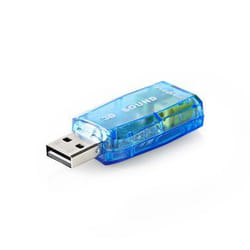 Nedis USCR10051BU carte sons 5.1 canaux USB
