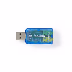 Nedis USCR10051BU carte sons 5.1 canaux USB - Vue supplémentaire 4