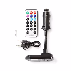 Nedis CATR100BK transmetteur FM Noir