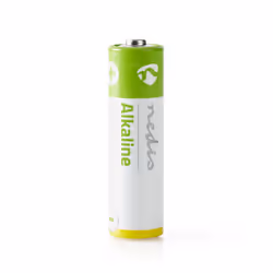Nedis BAAKLR610BL, Batterie à usage unique, AA, Alcaline, 1,5 V, 10 pièce(s), Vert, Jaune