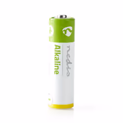Nedis BAAKLR620BX, Batterie à usage unique, AA, Alcaline, 1,5 V, 20 pièce(s), Vert, Blanc, Jaune