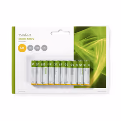 Nedis BAAKLR0310BL pile domestique Batterie à usage unique AAA Alcaline