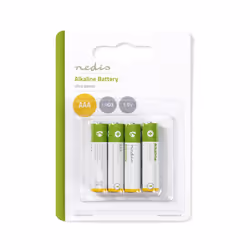 Nedis BAAKLR034BL pile domestique Batterie à usage unique AAA Alcaline