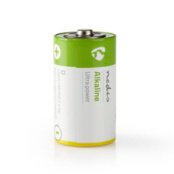 Nedis BAAKLR202BL pile domestique Batterie à usage unique D Alcaline