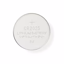 Nedis BALCR20255BL, Batterie à usage unique, CR2025, Lithium, 3 V, 5 pièce(s), Argent