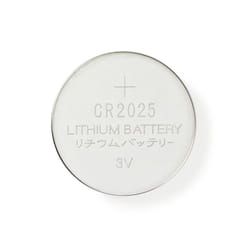 Nedis BALCR20255BL pile domestique Batterie à usage unique CR2025 Lithium