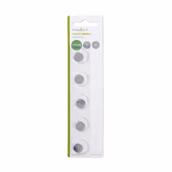 Nedis BALCR12205BL, Batterie à usage unique, CR1220, Lithium, 3 V, 5 pièce(s), Argent