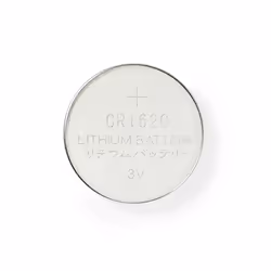 Nedis BALCR16205BL, Batterie à usage unique, CR1620, Lithium, 3 V, 5 pièce(s), Argent