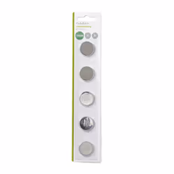 Nedis BALCR24305BL, Batterie à usage unique, CR2430, Lithium, 3 V, 5 pièce(s), Argent