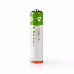 Nedis BANM7HR032B, Batterie rechargeable, AAA, Hybrides nickel-métal (NiMH), 1,2 V, 2 pièce(s), 700 mAh