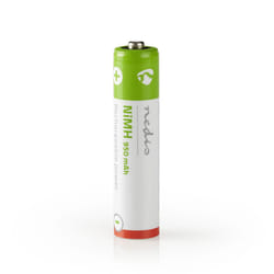 Nedis BANM9HR034B pile domestique Batterie rechargeable AAA Hybrides nickel-métal (NiMH)