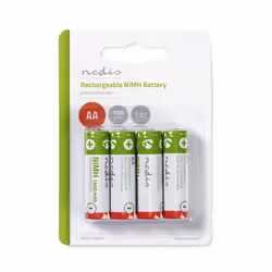 Nedis BANM13HR64B pile domestique Batterie rechargeable AA Hybrides nickel-métal (NiMH)
