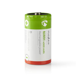 Nedis BANM40HR202B pile domestique Batterie rechargeable D Hybrides nickel-métal (NiMH)
