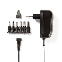 Nedis ACPA002 adaptateur de puissance & onduleur Intérieure 18 W Noir