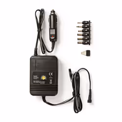 Nedis DCPA004 adaptateur de puissance & onduleur Auto 24 W Noir