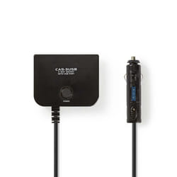Nedis DCPA001 adaptateur de puissance & onduleur Noir