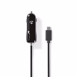 Nedis CCHAC300ABK, Auto, CC, 3 A, 1 m, Noir