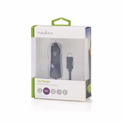 Nedis CCHAC300ABK chargeur d'appareils mobiles Universel Noir CC Auto - Vue supplémentaire 4