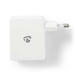 Nedis WCHAU481AWT chargeur d'appareils mobiles Smartphone, Tablette Blanc Secteur