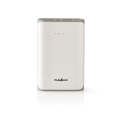 Nedis UPBK7500WT banque d'alimentation électrique Lithium Polymère (LiPo) 7500 mAh Blanc