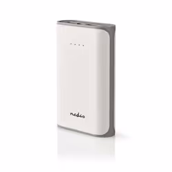 Nedis UPBK7500WT banque d'alimentation électrique Lithium Polymère (LiPo) 7500 mAh Blanc