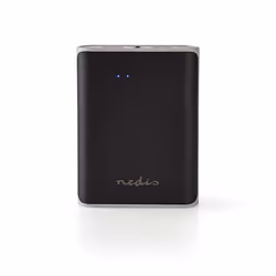 Nedis UPBK10000BK, 10000 mAh, Lithium Polymère (LiPo), Noir