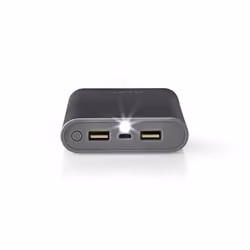 Nedis UPBK10000BK banque d'alimentation électrique Lithium Polymère (LiPo) 10000 mAh Noir