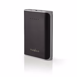 Nedis UPBK10000BK banque d'alimentation électrique Lithium Polymère (LiPo) 10000 mAh Noir