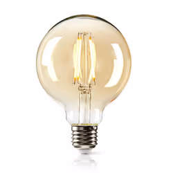Nedis LEDBDFE27G95GD, 1,9 W, 21 W, E27, 200 lm, 15000 h, Blanc chaud