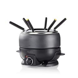 Nedis FCFO110EBK6 service à fondue 2,3 L Noir 6 personne(s)