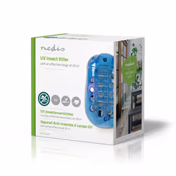 Nedis INKI110CBK1 piège à insectes Piège à moustiques Blanc - Vue supplémentaire 4