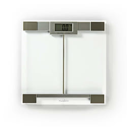 Nedis PESC110DCT balance Transparent Pèse-personne électronique