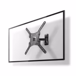 Nedis TVWM1430BK, 58,4 cm (23"), 139,7 cm (55"), 30 kg, 100 x 100 mm, 400 x 400 mm, Noir