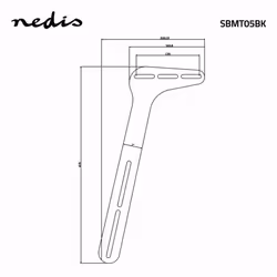 Nedis SBMT05BK kit de support - Vue supplémentaire 5
