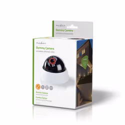 Nedis DUMCD20WT caméra de surveillance factice Blanc Dôme