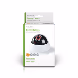 Nedis DUMCD20WT caméra de surveillance factice Blanc Dôme