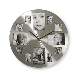 Nedis CLWA003PH40 wall/table clock Argent