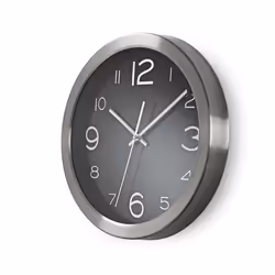 Nedis CLWA010MT30BK horloge murale Noir