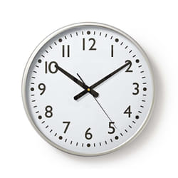 Nedis CLWA016PC38AL wall/table clock Aluminium