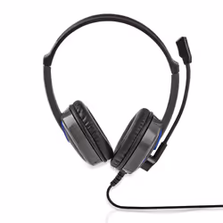 Nedis GHST200BK, Avec fil, 20 - 20000 Hz, Jouer, 176 g, Casque, Noir