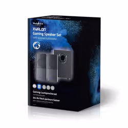 Nedis GSPR10021BK set d'enceintes 11 W Maison Noir 2.1 canaux - Vue supplémentaire 5