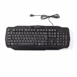 Nedis GKBD100BKUS clavier USB QWERTY US International Noir - Vue supplémentaire 5