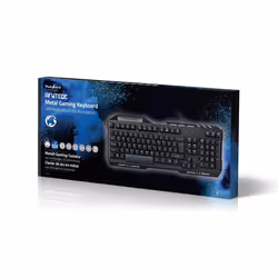 Nedis GKBD200BKUS clavier USB QWERTY US International Noir - Vue supplémentaire 5