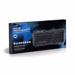Nedis GKBD200BKUS clavier USB QWERTY US International Noir - Vue supplémentaire 6